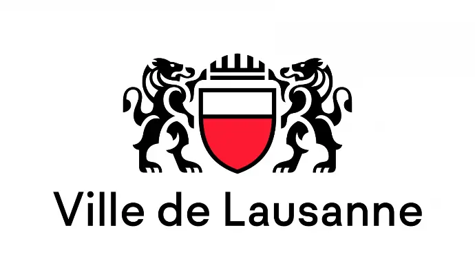 Logo de la Ville de Lausanne, partenaire de l'Albaladejo Rugby Club