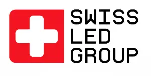 Logo Swissled Groupe, partenaire de l'Albaladejo Rugby Club de Lausanne