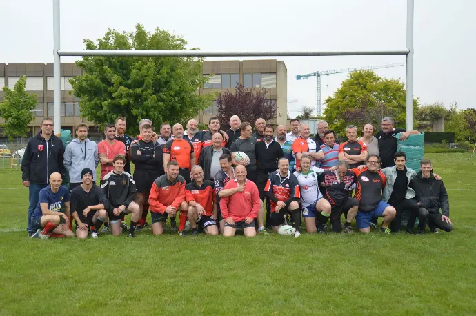 50 ans de l'Albaladejo Rugby Club, club de rugby historique de Lausanne, mai 2019