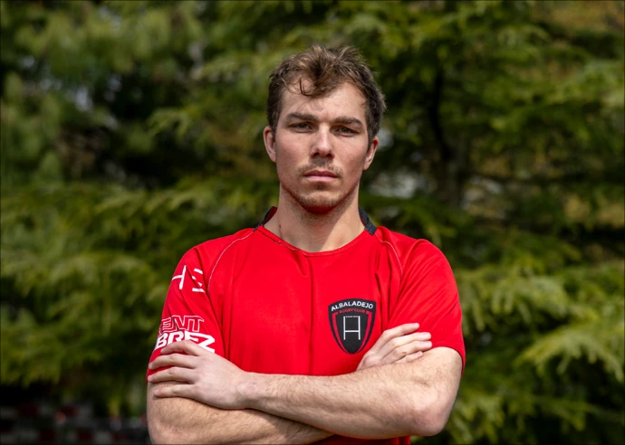 Joueur n°27 de l'équipe masculine de rugby de Lausanne, Albaladejo Rugby Club LNB