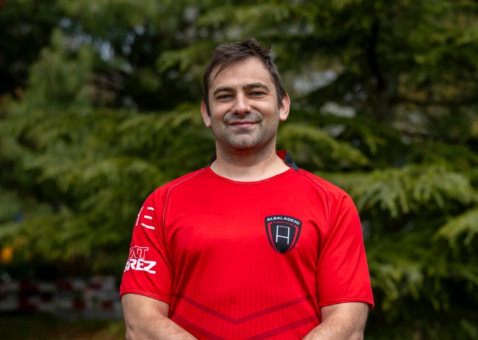Joueur n°14 de l'équipe masculine de rugby de Lausanne, Albaladejo Rugby Club LNB
