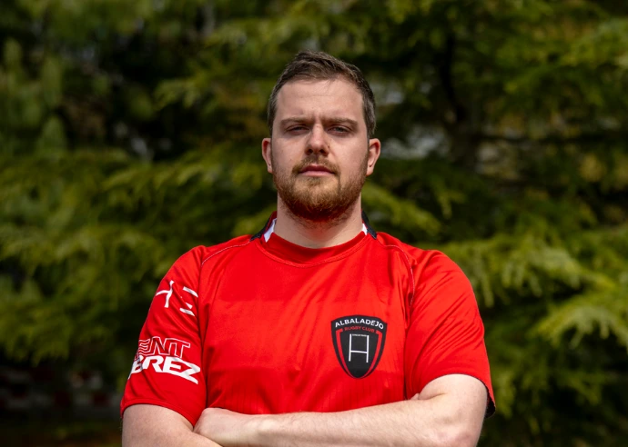 Joueur n°3 de l'équipe masculine de rugby de Lausanne, Albaladejo Rugby Club LNB