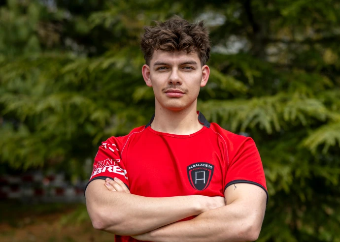 Joueur n°7 de l'équipe masculine de rugby de Lausanne, Albaladejo Rugby Club LNB