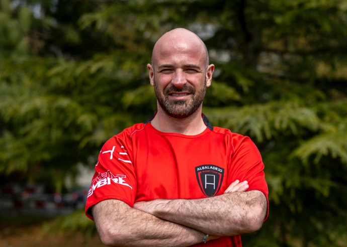 Joueur n°17 de l'équipe masculine de rugby de Lausanne, Albaladejo Rugby Club LNB
