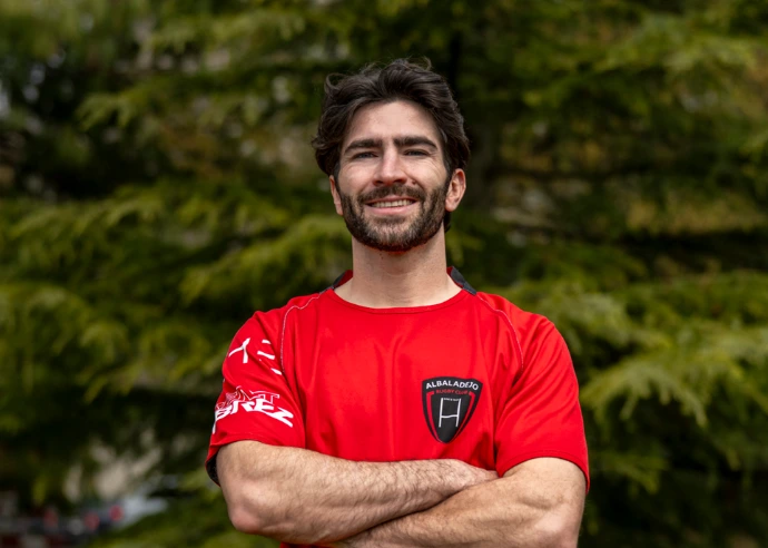 Joueur n°19 de l'équipe masculine de rugby de Lausanne, Albaladejo Rugby Club LNB