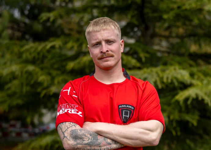 Joueur n°20 de l'équipe masculine de rugby de Lausanne, Albaladejo Rugby Club LNB
