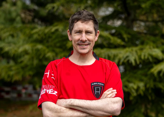 Joueur n°8 de l'équipe masculine de rugby de Lausanne, Albaladejo Rugby Club LNB