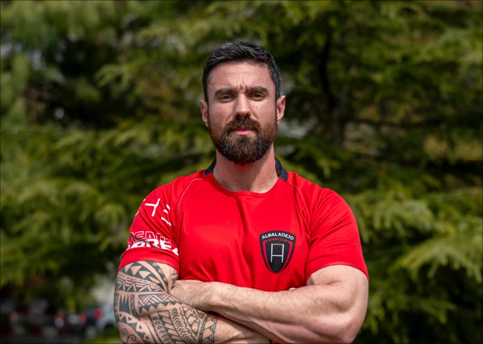Joueur n°24 de l'équipe masculine de rugby de Lausanne, Albaladejo Rugby Club LNB