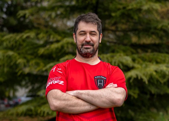 Joueur n°16 de l'équipe masculine de rugby de Lausanne, Albaladejo Rugby Club LNB