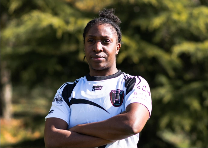 Joueuse n°2 de l'équipe féminine de rugby de Lausanne, Albaladejo Rugby Club LNFA