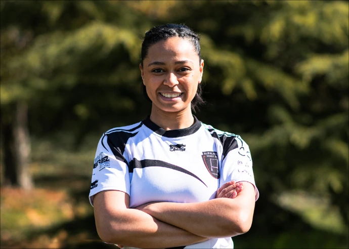 Joueuse n°25 de l'équipe féminine de rugby de Lausanne, Albaladejo Rugby Club LNFA