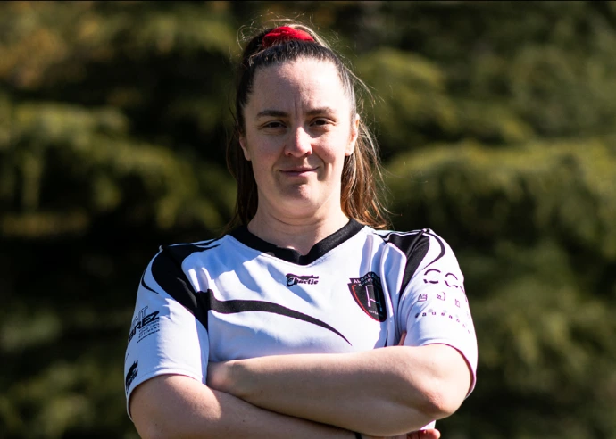 Joueuse n°21 de l'équipe féminine de rugby de Lausanne, Albaladejo Rugby Club LNFA
