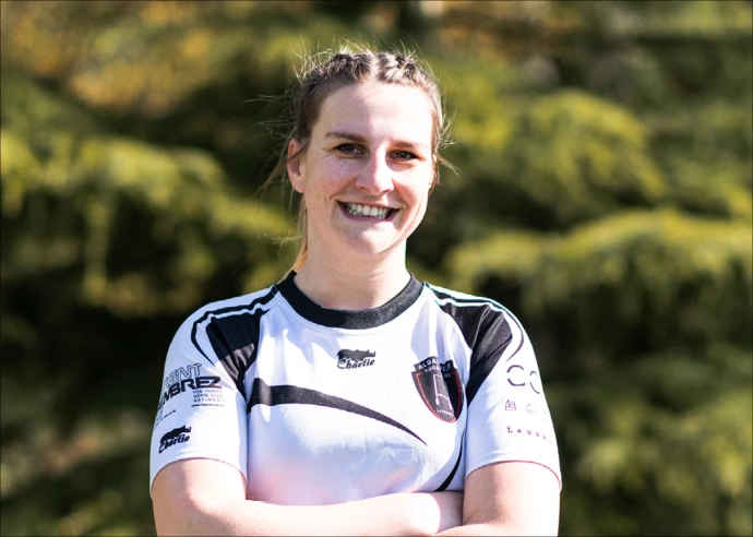 Joueuse n°28 de l'équipe féminine de rugby de Lausanne, Albaladejo Rugby Club LNFA