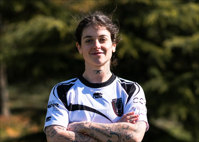 Joueuse n°19 de l'équipe féminine de rugby de Lausanne, Albaladejo Rugby Club LNFA