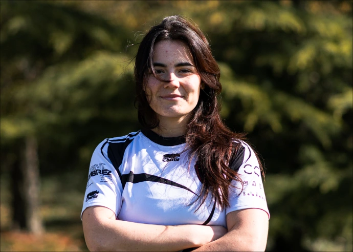 Joueuse n°23 de l'équipe féminine de rugby de Lausanne, Albaladejo Rugby Club LNFA