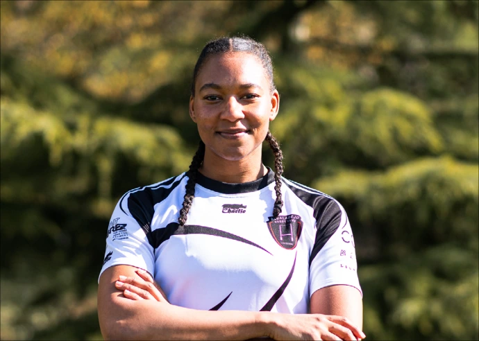 Joueuse n°10 de l'équipe féminine de rugby de Lausanne, Albaladejo Rugby Club LNFA