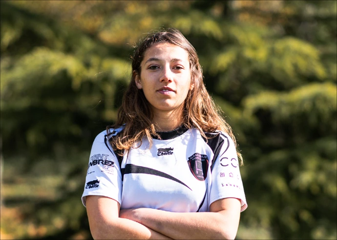 Joueuse n°11 de l'équipe féminine de rugby de Lausanne, Albaladejo Rugby Club LNFA